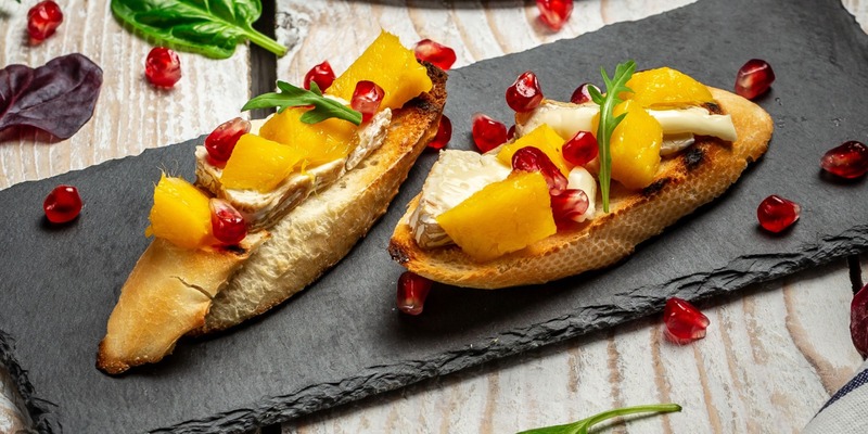 Camembert Mango Brot - Rezept | FoodPal GYM